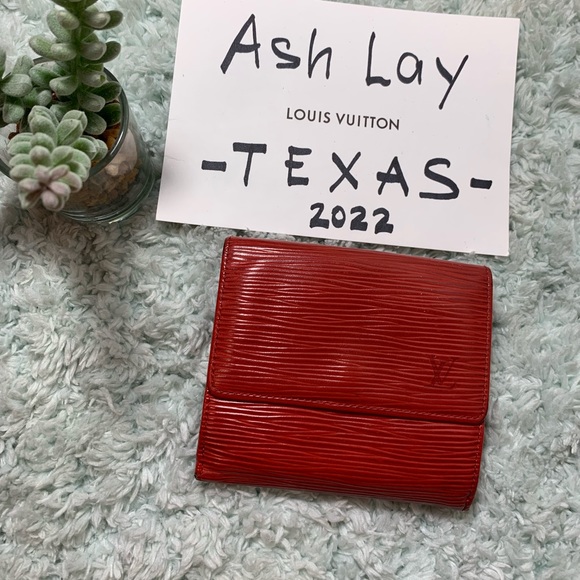 Epi Short Wallet Red - Picture 1 of 14